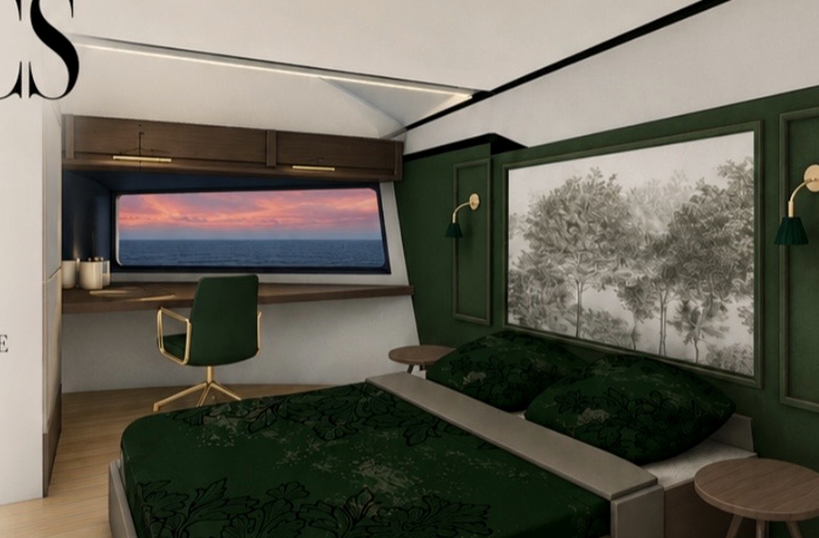 Owner cabin material concept