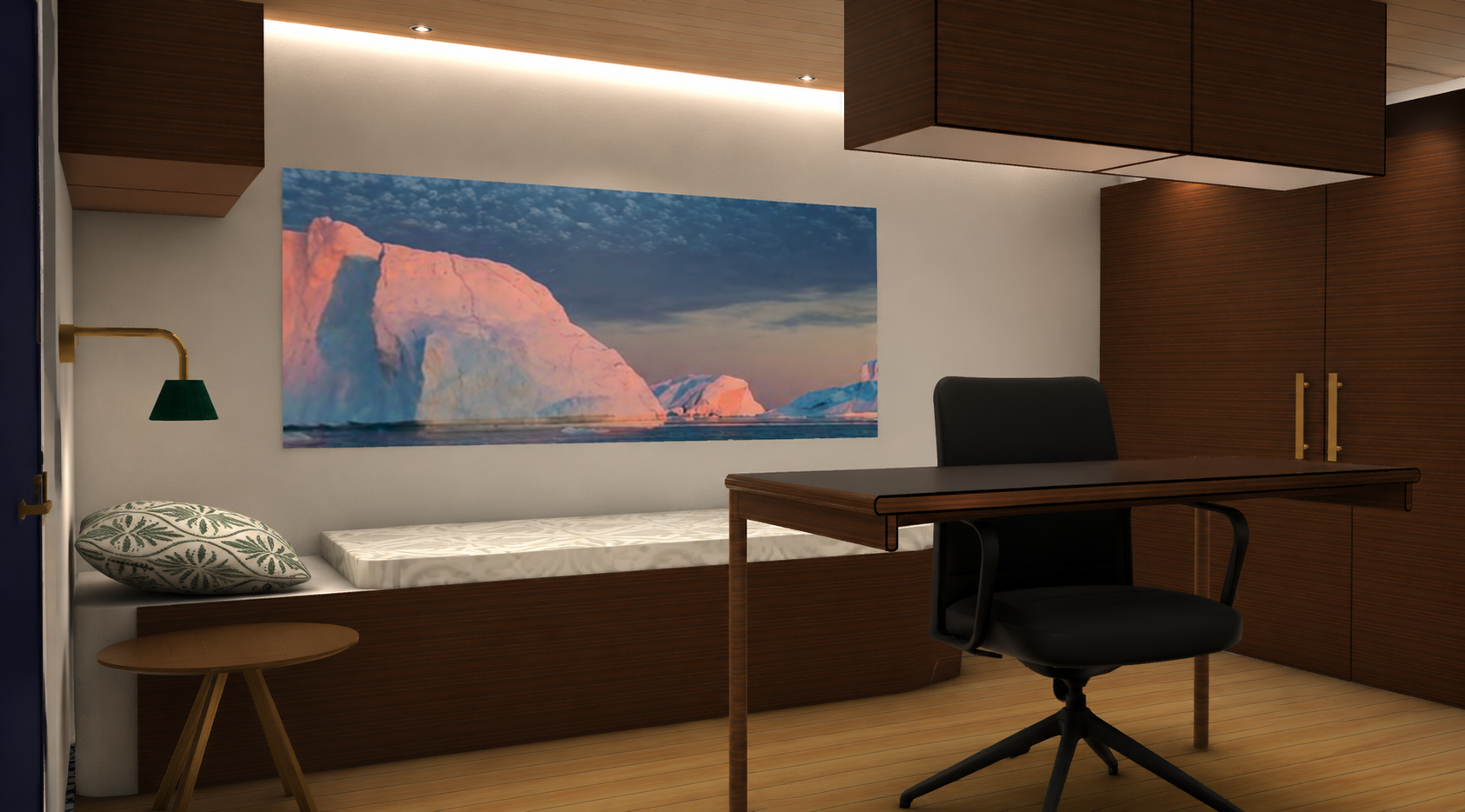 Guest Cabin / Interior Visualization