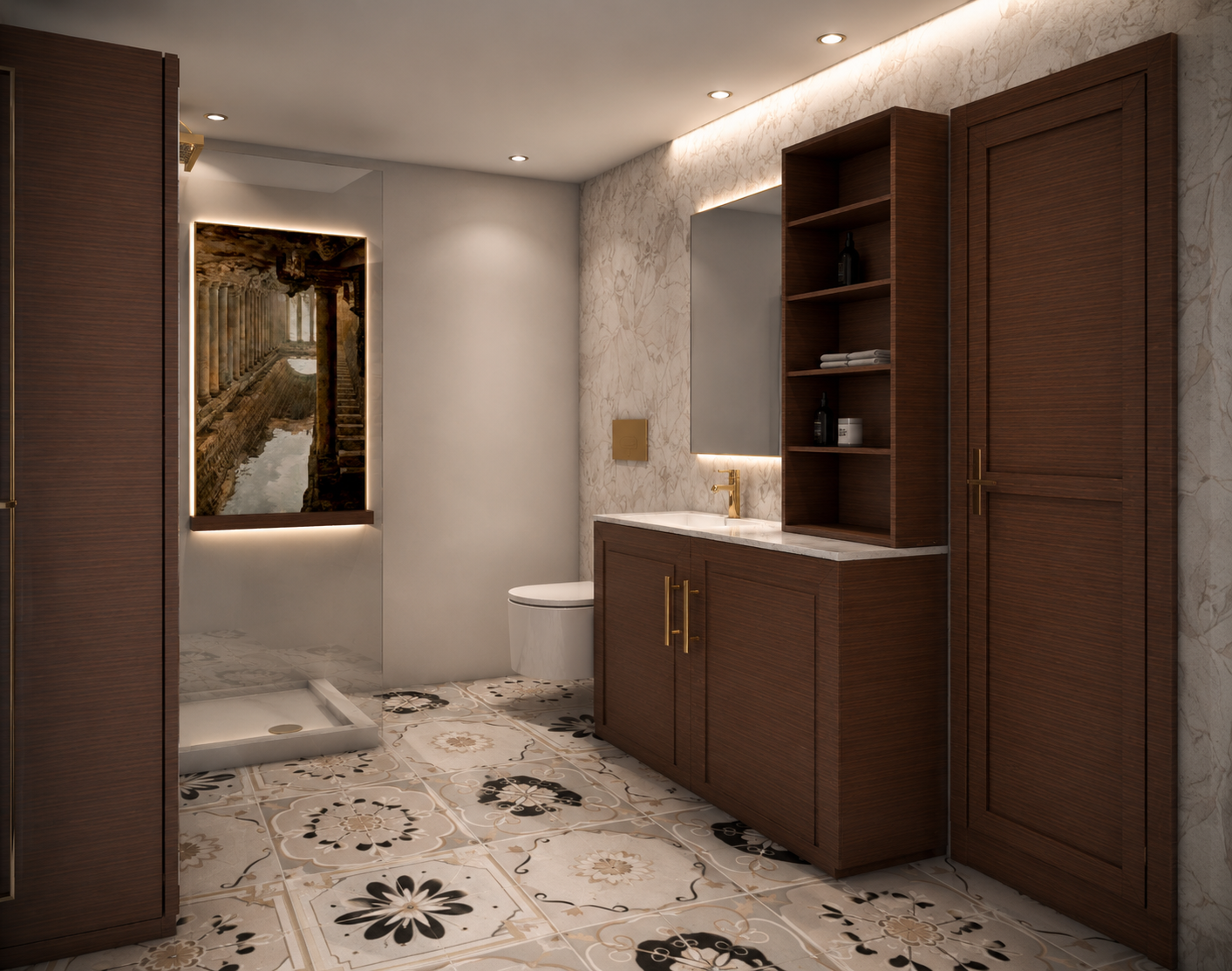 Luxury Bathroom / Interior Visualization
